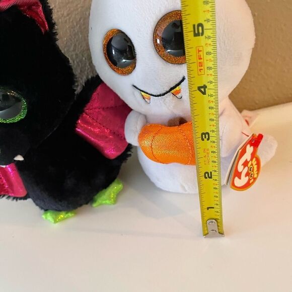 TY Bat and Ghost Beanie Boos 6 inch - Picture 10 of 11